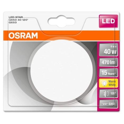 Lampadina LED STAR GX53/6W/230V 4000K - Osram