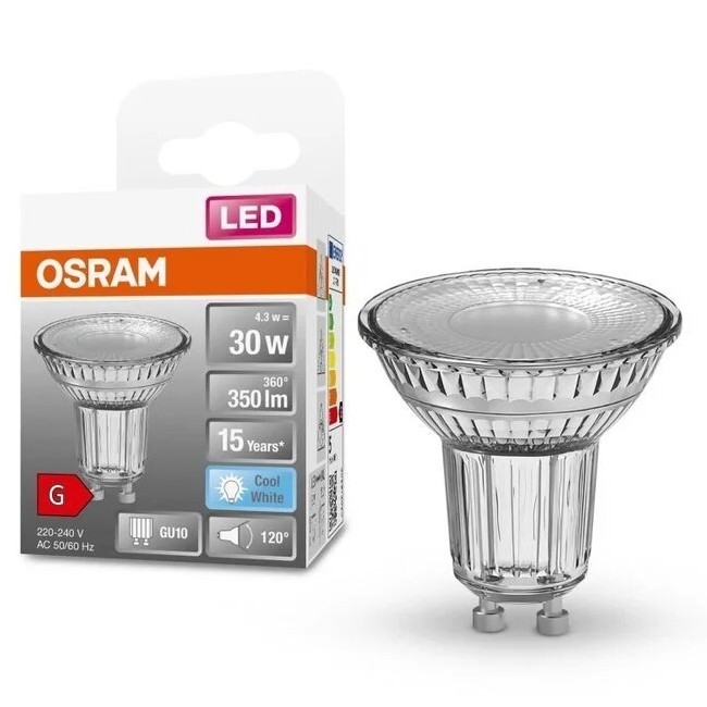 Lampadina LED STAR PAR16 GU10/4,3W/230V 4000K 120° - Osram