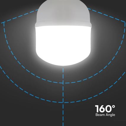 Lampadina LED T120, attacco E27, 40W, 230V, 4000K