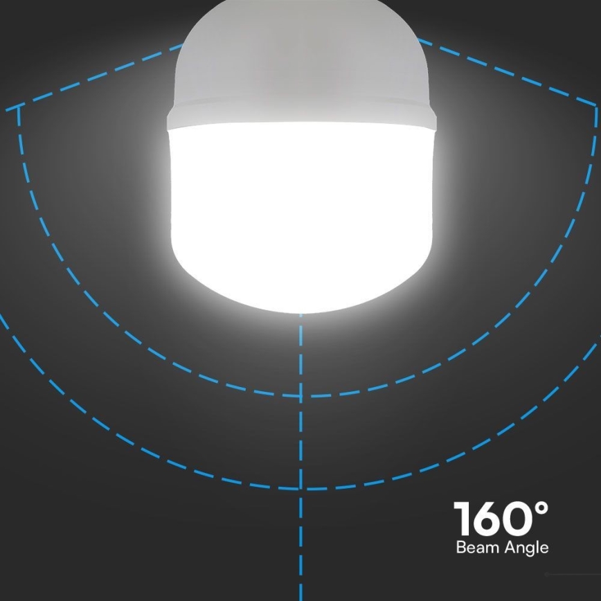 Lampadina LED T120, attacco E27, 40W, 230V, 4000K