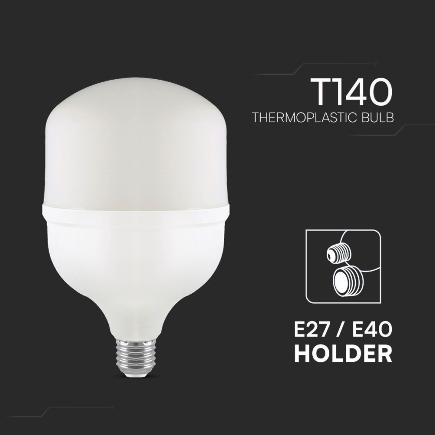 Lampadina LED T140 E27/50W/230V 6500K