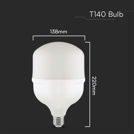 Lampadina LED T140 E27/50W/230V 6500K