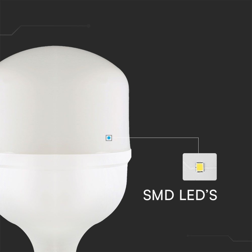 Lampadina LED T160 E27/60W/230V 6500K