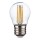 Lampadina LED trasparente G45 E27/4,5W/230V 2200K
