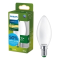 Lampadina LED ULTRAEFFICIENT Philips B35 E14/1,2W/230V 2700K