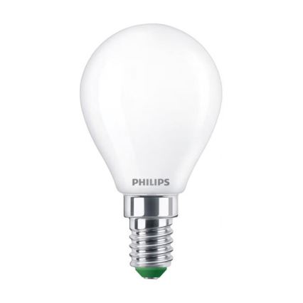 Lampadina LED ULTRAEFFICIENT Philips P45 E14/1,2W/230V 2700K