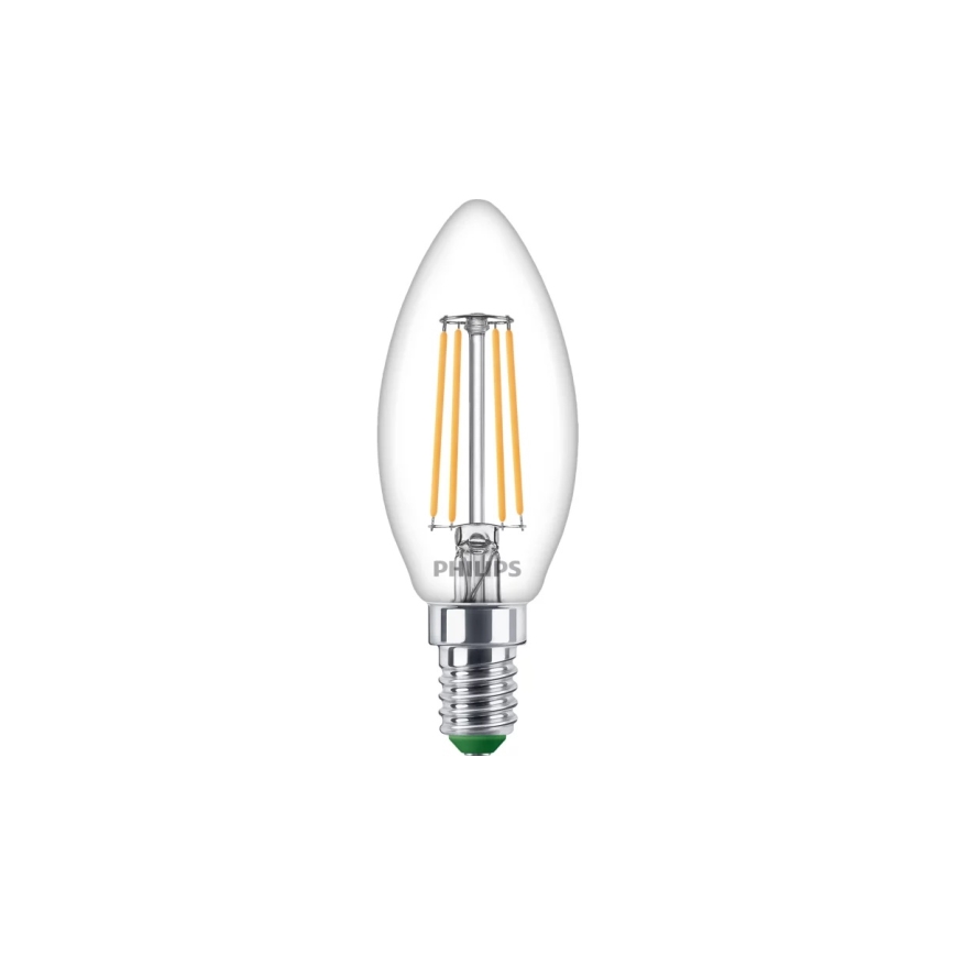 Lampadina LED ULTRAEFFICIENT VINTAGE Philips B35 E14/1,2W/230V 2700K