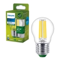 Lampadina LED ULTRAEFFICIENT VINTAGE Philips P45 E27/2,3W/230V 4000K