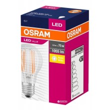 Lampadina LED VALUE A60 E27/8W/230V 2700K - Osram
