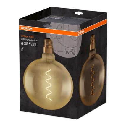 Lampadina LED VINTAGE E27/5W/230V - Osram