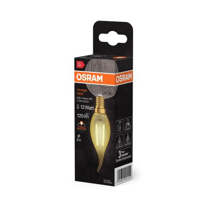 Lampadina LED VINTAGE FILAMENT E14/1,5W/230V 2400K - Osram