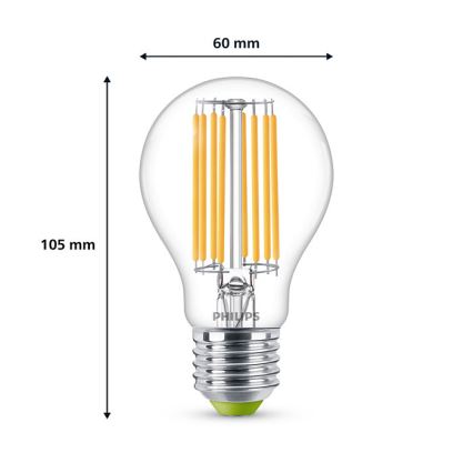 Lampadina LED VINTAGE Philips A60 E27/4W/230V 3000K