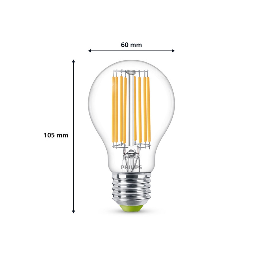 Lampadina LED VINTAGE Philips A60 E27/4W/230V 3000K