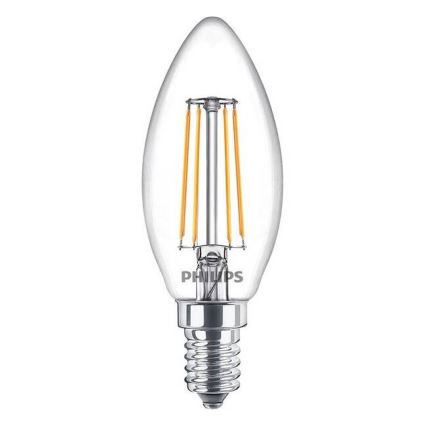 Lampadina LED VINTAGE Philips B35 E14/4,3W/230V 2700K