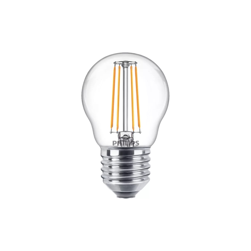 Lampadina LED VINTAGE Philips P45 E27/4,3W/230V 2700K