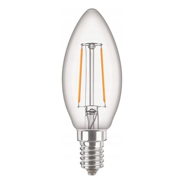 Lampadina LED VINTAGE Philips Pila E14/2W/230V 2700K