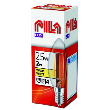 Lampadina LED VINTAGE Philips Pila E14/2W/230V 2700K