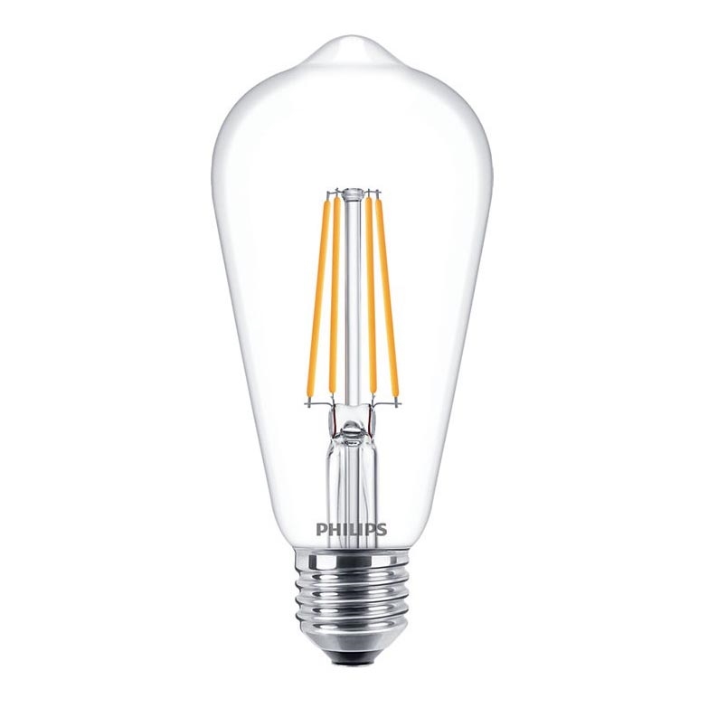 Lampadina LED VINTAGE Philips ST64 E27/7W/230V 2700K