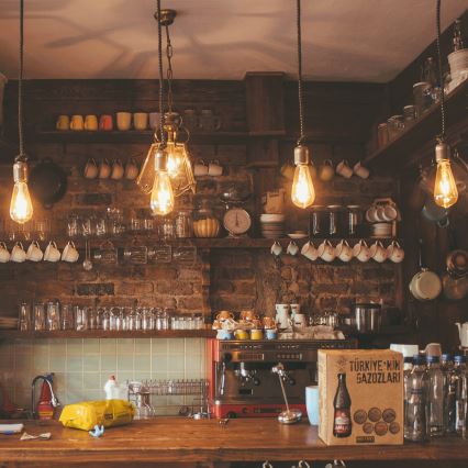 Lampadina LED VINTAGE ST64 E27/16W/230V 2200K - Aigostar