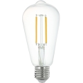 Lampadina LED VINTAGE ST64 E27/6W/230V 2700K - Eglo 12227
