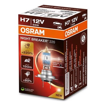 Lampadina per auto NIGHT BREAKER H7 PX26d/55W/12V - Osram