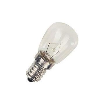 Lampadina piccola pera limpida E14/25W