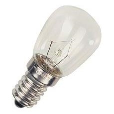 Lampadina piccola pera limpida E14/25W