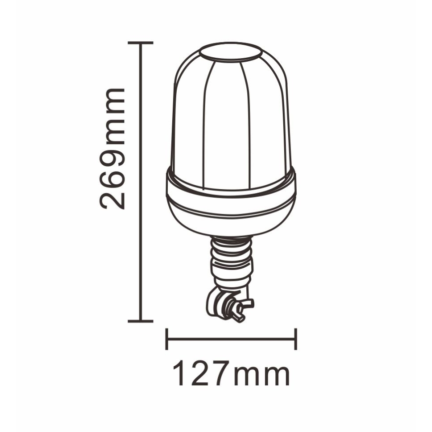 Lampeggiante LED LED/12-24V IP66