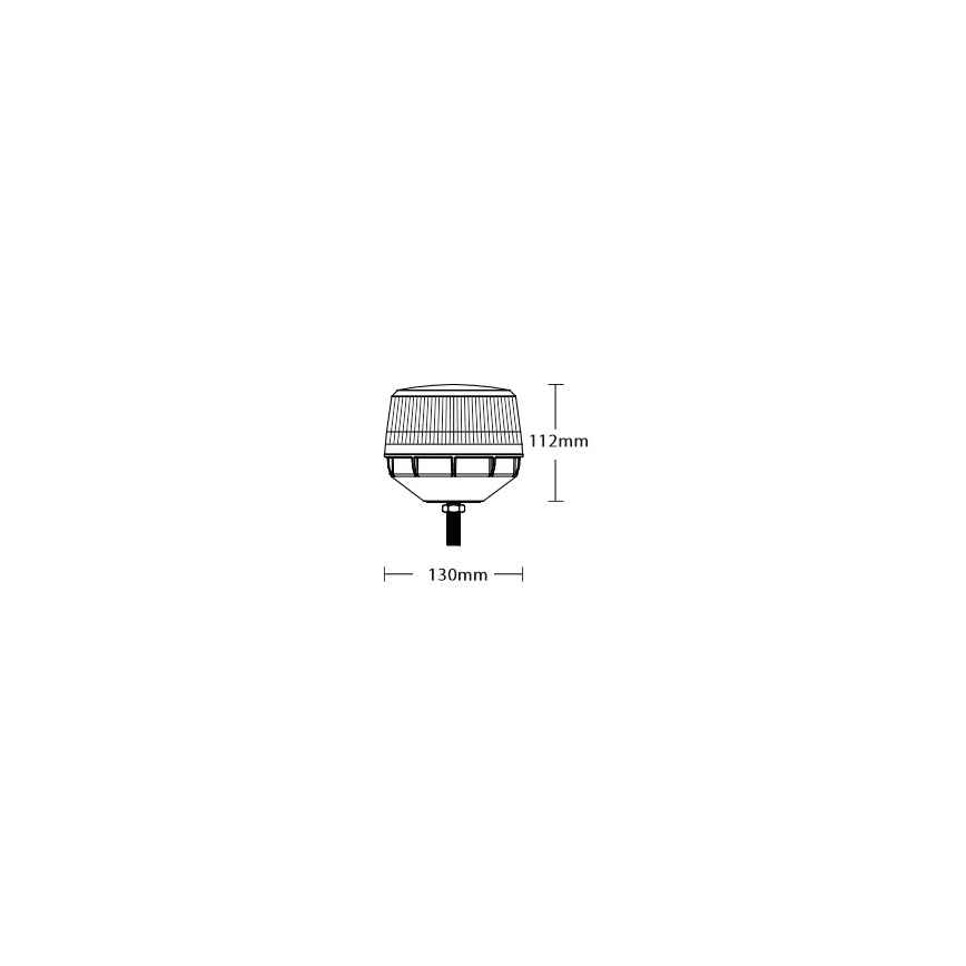 Lampeggiante LED LED/12-24V IP67