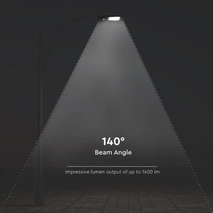 Lampione solare a LED con sensore LED/15W/7,4V 4000K IP65 10800 mAh