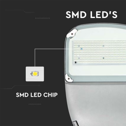 LED Dimmerabile solare strada lampada SAMSUNG CHIP LED/50W/6,4V 4000K IP65 + telecomando