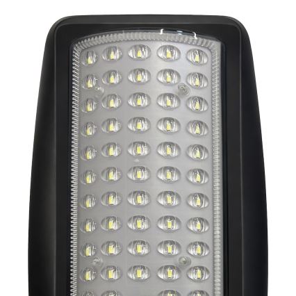 Lampada solare stradale dimmerabile a LED con sensore VENICE LED/50W/3,2V 4000 mAh IP65 nera + telecomando