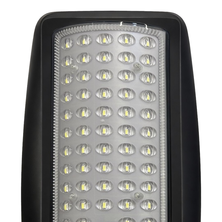 Lampada solare stradale dimmerabile a LED con sensore VENICE LED/50W/3,2V 4000 mAh IP65 nera + telecomando
