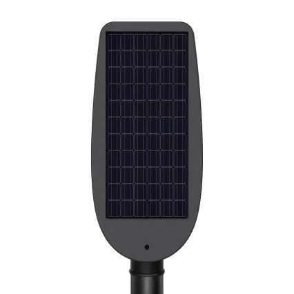 Lampada solare stradale dimmerabile a LED con sensore VENICE LED/50W/3,2V 4000 mAh IP65 nera + telecomando