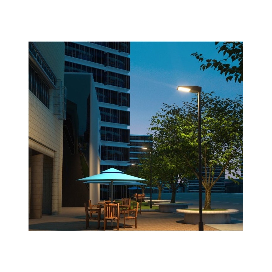 Lampione solare stradale dimmerabile a LED con sensore STREET LED/30W/9,6V 3000/4000K 6000 mAh IP65 + telecomando