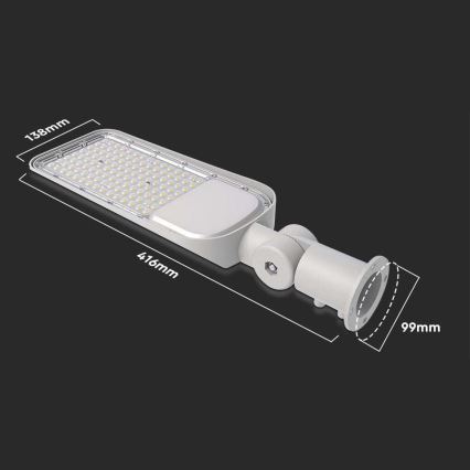 Lampione stradale a LED con sensore SAMSUNG CHIP LED/30W/230V 6500K IP65