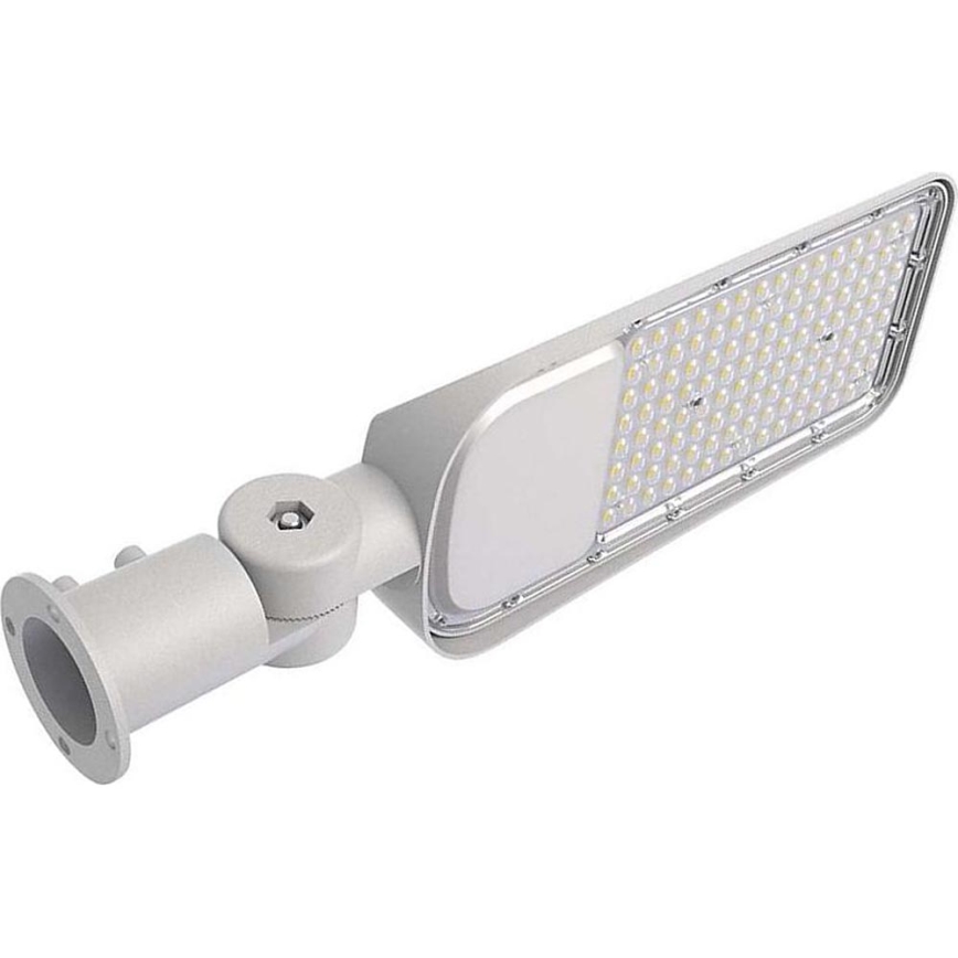 Lampione stradale LED con sensore crepuscolare CHIP SAMSUNG LED/100W/230V 4000K IP65 grigio