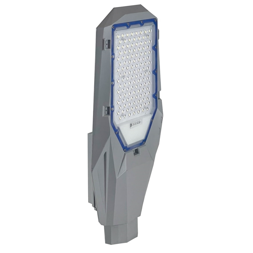 Lampione stradale LED dimmerabile con sensore crepuscolare e pannello solare LED/200W/20000 mAh 6500K IP65 grigio