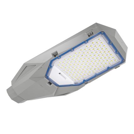 Lampione stradale LED dimmerabile con sensore crepuscolare e pannello solare LED/200W/20000 mAh 6500K IP65 grigio