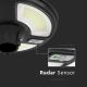 Lampione stradale solare a LED con sensore LED/10W/3,2V 6500K IP65 + telecomando