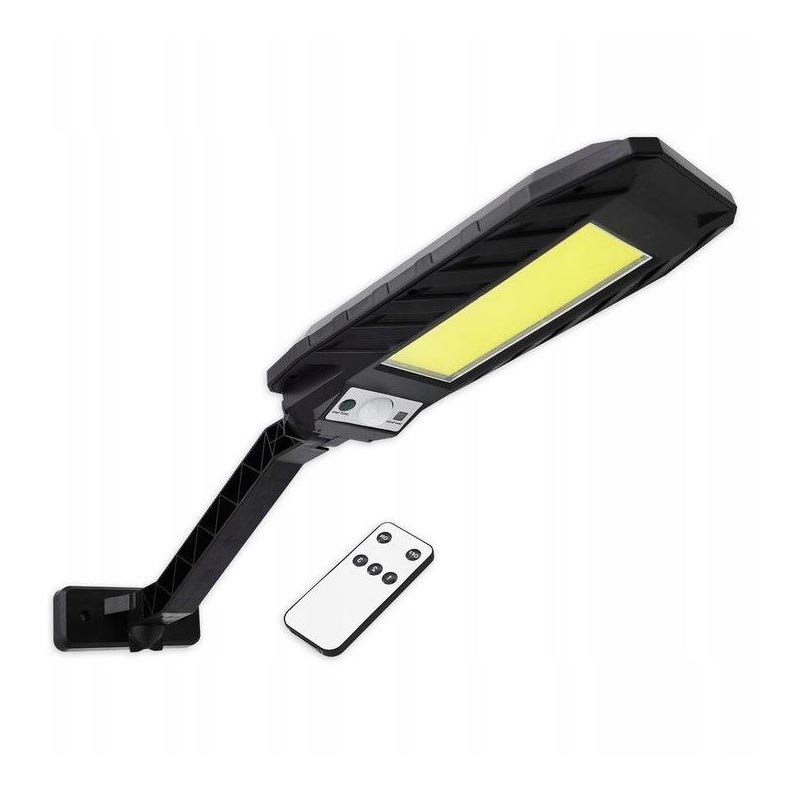 Lampione stradale solare a LED con sensore LED/2,5W/3,7V IP65 + telecomando