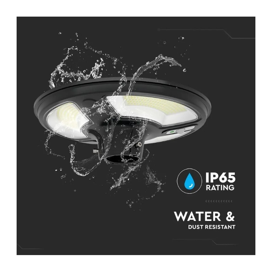 Lampione stradale solare a LED con sensore LED/7,5W/3,2V 6500K IP65 + telecomando
