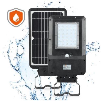 Lampione stradale solare a LED con sensore STREET LED/15W/7,4V 4000K IP65 5400 mAh