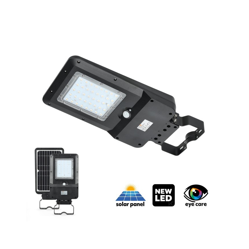 Lampione stradale solare a LED con sensore STREET LED/15W/7,4V 4000K IP65 5400 mAh