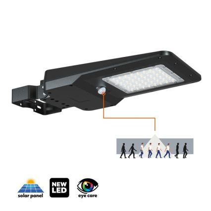 Lampione solare LED con sensore integrato STREET LED/20W/7,4V 3000/4000/6000K IP65 5400 mAh
