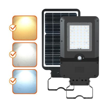 Lampione solare LED con sensore integrato STREET LED/20W/7,4V 3000/4000/6000K IP65 5400 mAh