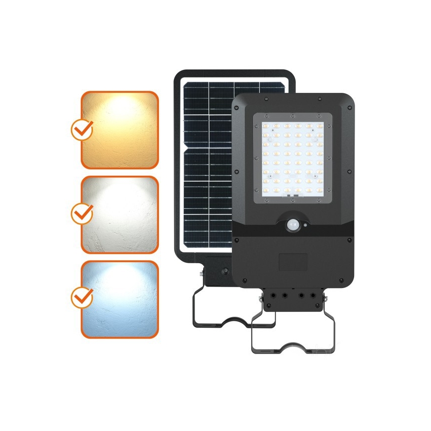 Lampione solare LED con sensore integrato STREET LED/20W/7,4V 3000/4000/6000K IP65 5400 mAh