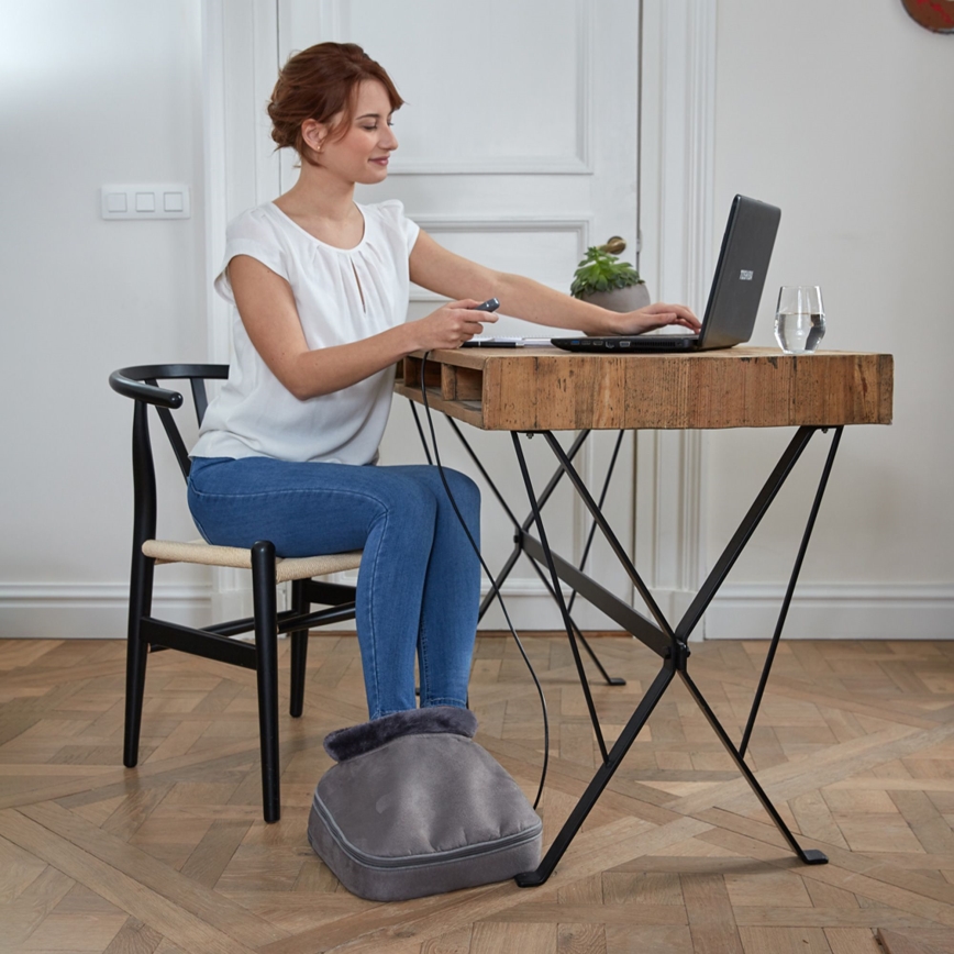 Lanaform - Massaggiatore elettrico per i piedi 2 in 1 Shiatsu 30W/230V