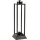 Lanterna decorativa HALL 39,5 cm nera