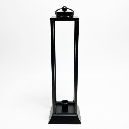 Lanterna decorativa HALL 45,5 cm nera
